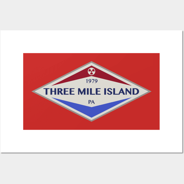 Three Mile Island 1979 Wall Art by NeuLivery